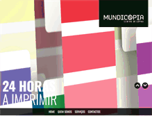Tablet Screenshot of mundicopia.com